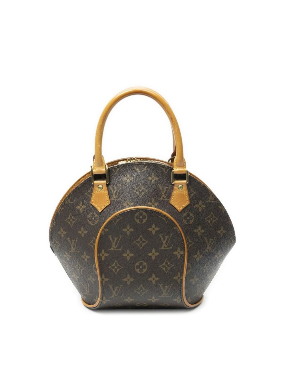 Louis Vuitton Ellipse Brown Monogram Canvas Handbag